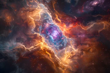 Foto auf Alu-Dibond Abstract Dimensions: Where Dreams and Reality Intertwine, Soulful Expressions: Capturing the Essence of the Universe, Ethereal Visions: Unveiling the Mysteries of the Universe © EliteStock