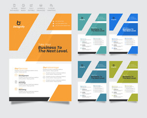 Corporate, Creative, Business Minimal Flyer