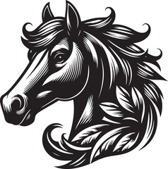 horse illustration