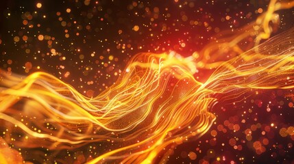 Obraz premium abstract fire background.