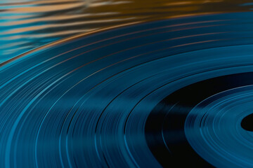 Abstract image, music record, background image, cover image, music album cover image, background image