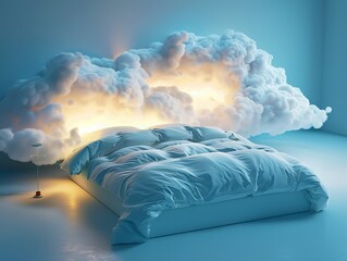  bed for sleeping in clouds