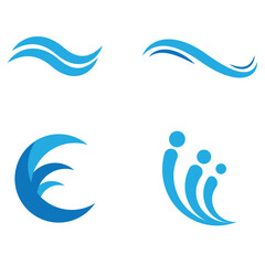 wave icon vector
