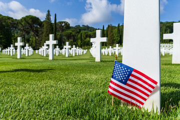 American Cemetery and Veterans Memorial site.