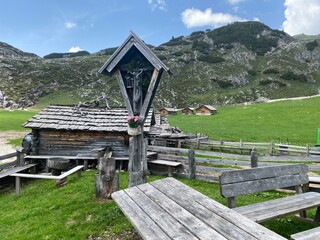 Trentino Alto Adige - Malga Rossalm - obrazy, fototapety, plakaty