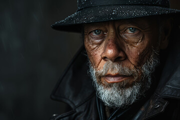 Embracing the concept of "aging with attitude" and defying stereotypes. Concept of attitude defiance. Generative Ai.