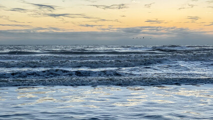 Amelia Island Florida Ocean Waves