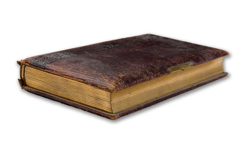 Precious leather bound book
