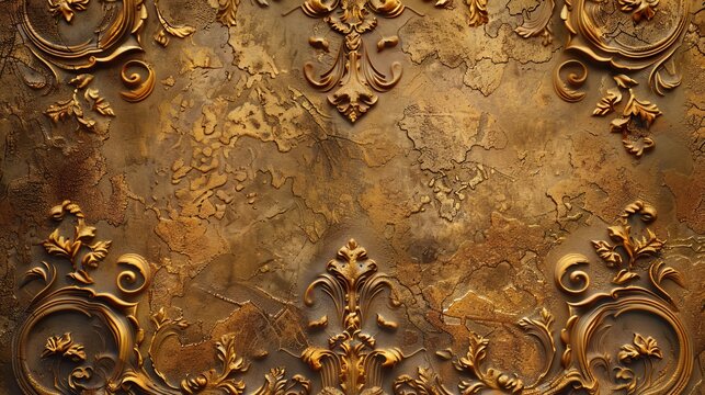 Elegant Venetian stucco texture ideal for luxurious background applications