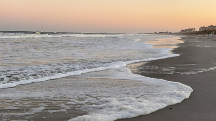 Sunrise over American Beach on Amelia Island Florida