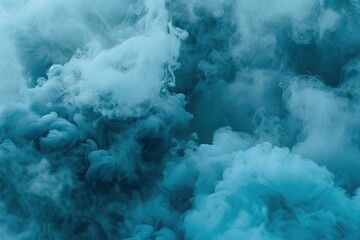 Blue smoke background