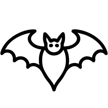 recommend clip art: bat animal outline icons