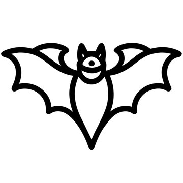 recommend clip art: bat animal outline icons
