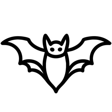 recommend clip art: bat animal outline icons