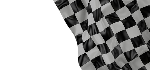 Obraz premium Checkered flag, race flag background
