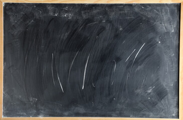 Chalk rubbed out on blackboard background - 787482759