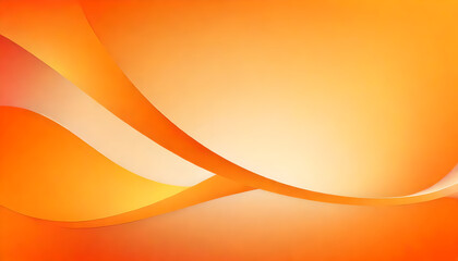 Abstract colorful orange curve background