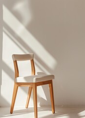 Chair in Room With White Wall