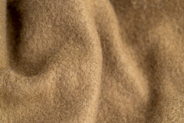 fabric for the production of warm winter clothes