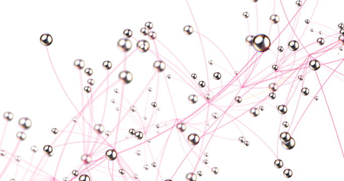Telecommunication concept with abstract network structure