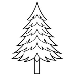 Obraz premium a-pine-tree