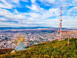 Tbilisi TV Tower and Ferris Wheel, Georgia