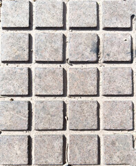 Obraz premium ADOQUIN O BLOQUE CON TEXTURA GRIS PARA PISO O MURO