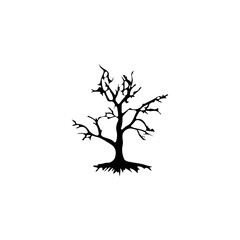 Tree Silhouette Vector Clipart