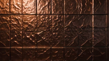 Fototapeten Copper texture wall © xKas