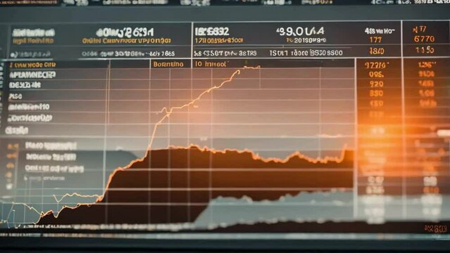 stock market chart