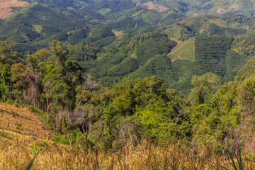 Rural landscape near Luang Namtha town, Laos