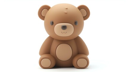 This cute and cuddly teddy bear is made from soft, high-quality materials and is perfect for snuggling.