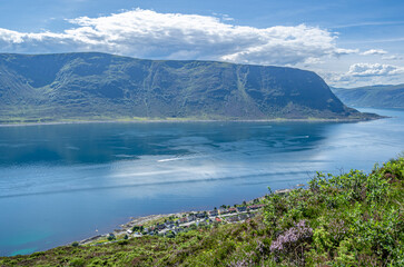 Landscape in Alesund, Norway