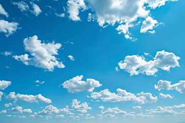 View of a vast blue sky enclosed by a blanket of clouds under - Powered by Adobe