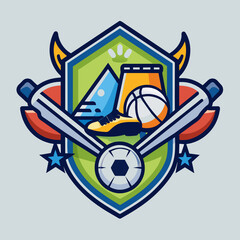 Athletic icons Pixel perfect