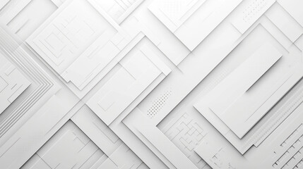 Graphic background with white abstract elements.  Geometric texture lines in white.