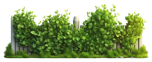 PNG Garden plant green fence