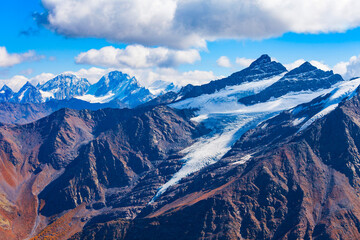 Mountains in Mount Elbrus region, Russia