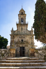 Fototapeta na wymiar San Bieito church in the medieval village of Allariz, Orense, Galicia, Spain.