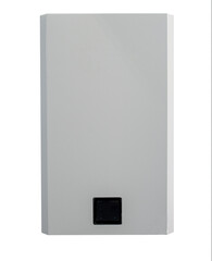 Modern gas water heater isolated on transparent background