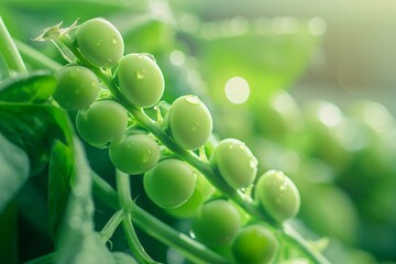 Green peas closeup, green peas background, green vegetables, fresh green peas, peas closeup