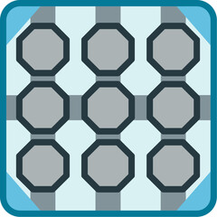 Obraz premium Tile Icon