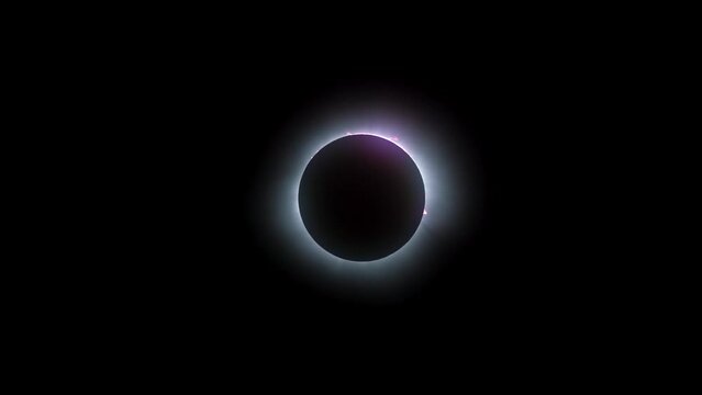 Timelapse of 2024's Partial and Total Solar Eclipse from Ontario, Canada