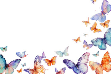 PNG Butterfly line horizontal border backgrounds animal insect.