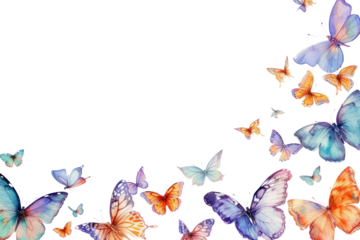 PNG Butterfly line horizontal border backgrounds animal insect.