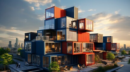 A photo of Container Homes Harmonizing