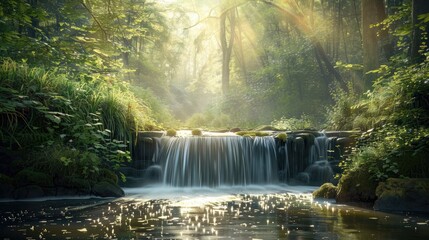 Fototapeta premium Nature s Beauty A Source of Comfort and Calm