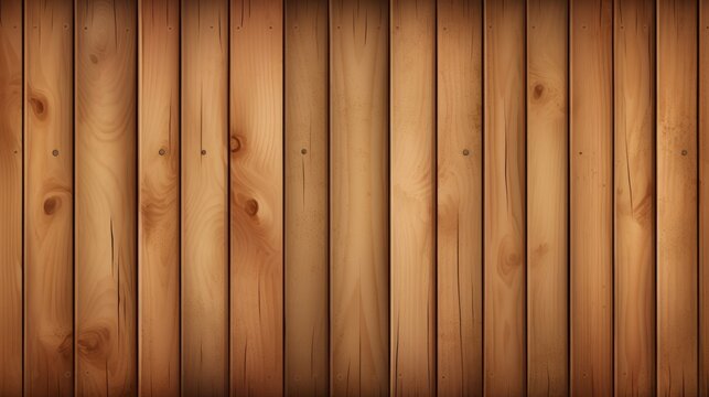 Wooden fence isolated on white background