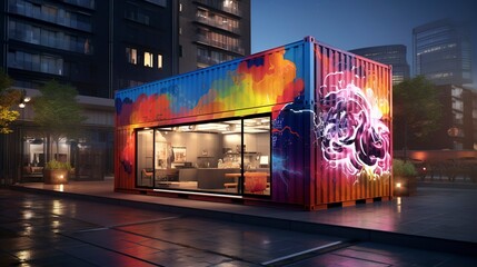 A photo of Contemporary Container Design