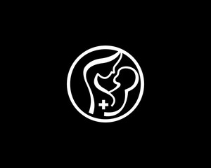 Pregnant Woman Logo Design